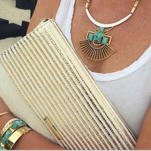 City Slim Clutch - gold✨